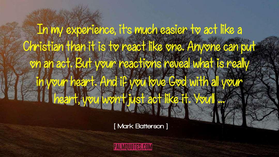 Allow Love In Your Heart quotes by Mark Batterson