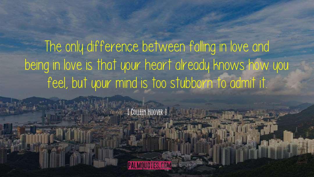 Allow Love In Your Heart quotes by Colleen Hoover