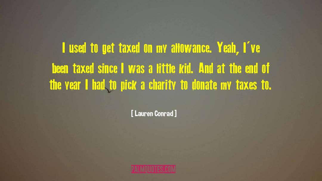 Allowance quotes by Lauren Conrad