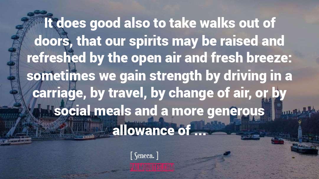 Allowance quotes by Seneca.