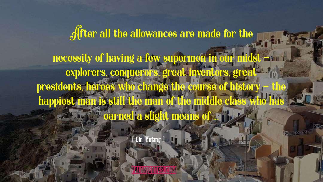 Allowances quotes by Lin Yutang