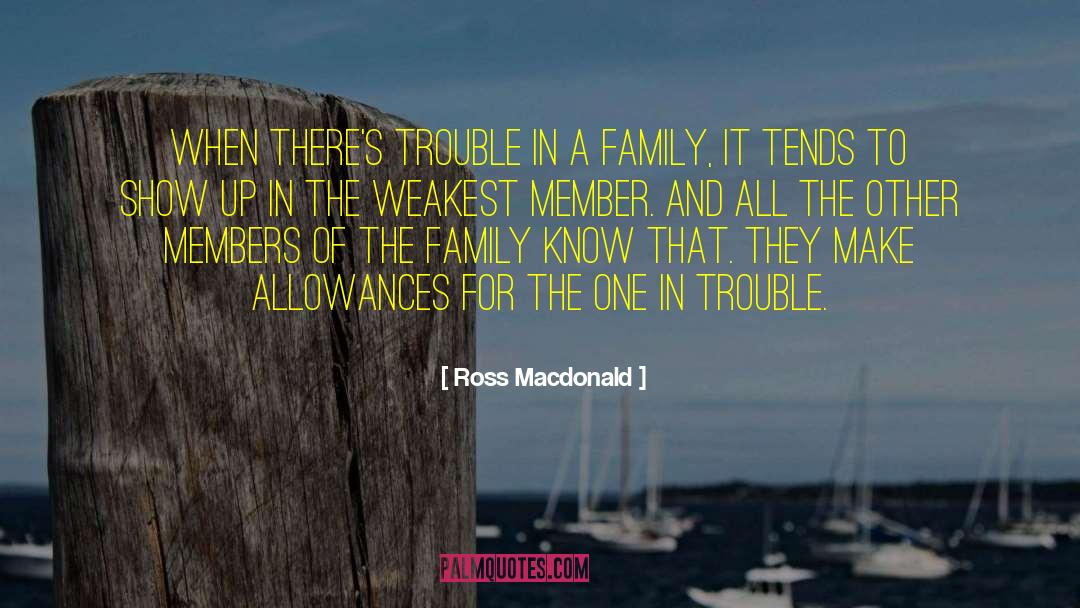 Allowances quotes by Ross Macdonald