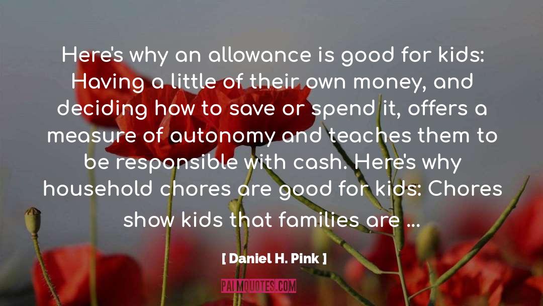 Allowances quotes by Daniel H. Pink