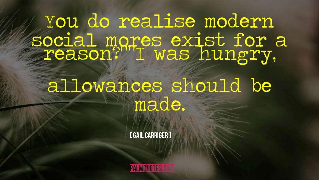 Allowances quotes by Gail Carriger