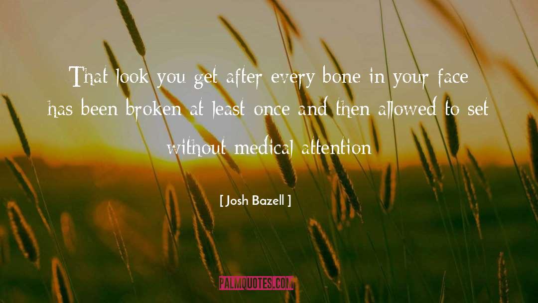 Allowed quotes by Josh Bazell