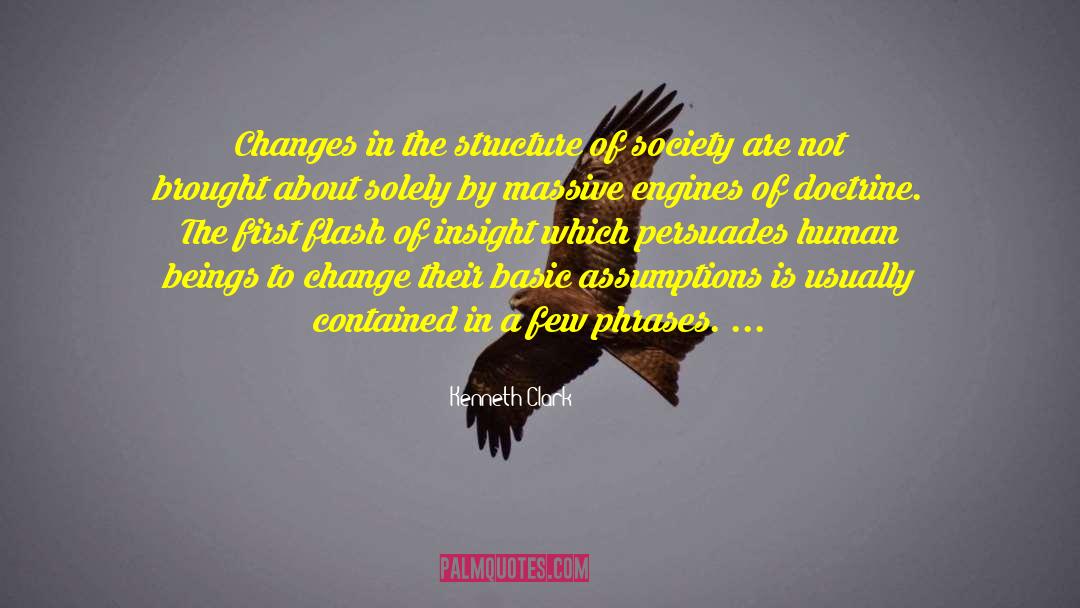 Allowing Change quotes by Kenneth Clark