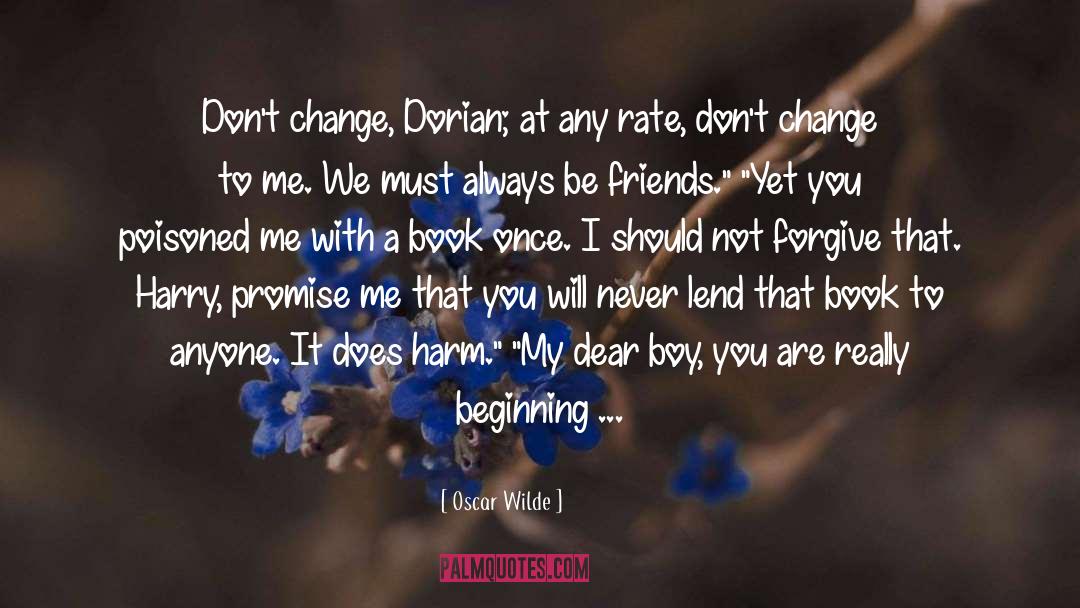 Allowing Change quotes by Oscar Wilde