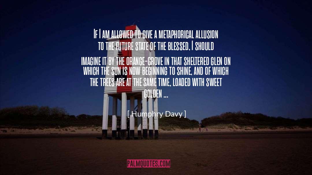 Allusion quotes by Humphry Davy