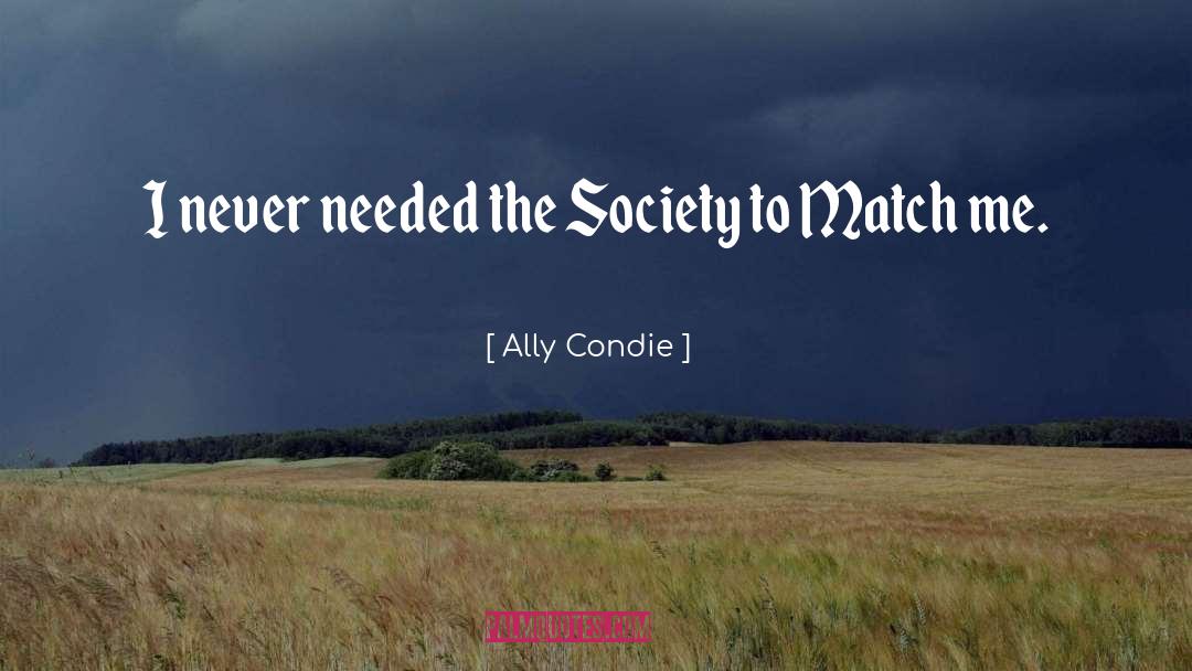 Ally Condie Crossed quotes by Ally Condie