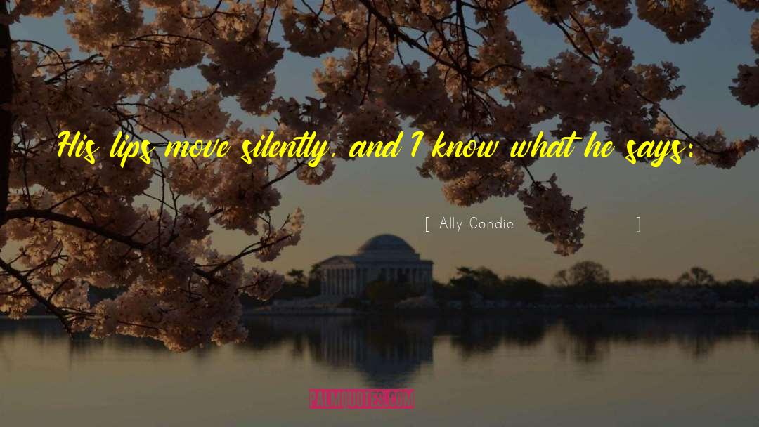 Ally Condie Crossed quotes by Ally Condie