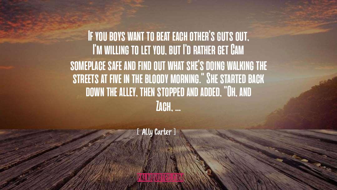 Ally In Survival quotes by Ally Carter