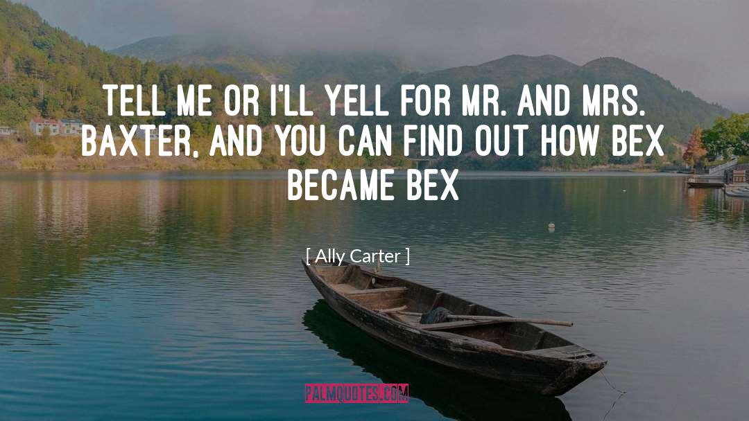 Ally quotes by Ally Carter
