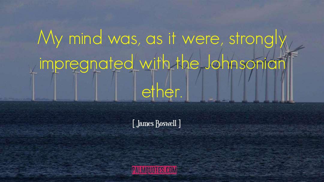 Allyson James quotes by James Boswell