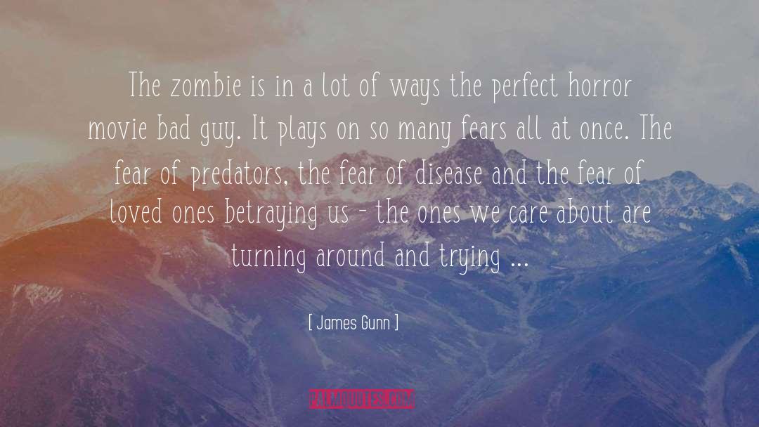 Allyson James quotes by James Gunn