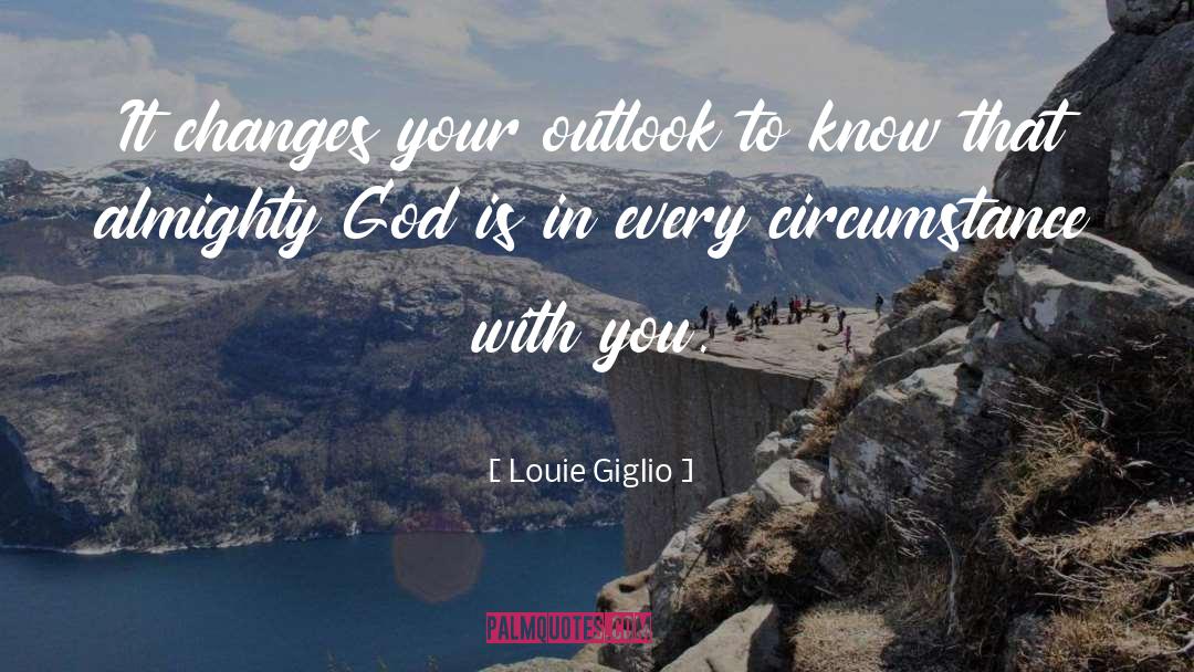 Almighty God quotes by Louie Giglio