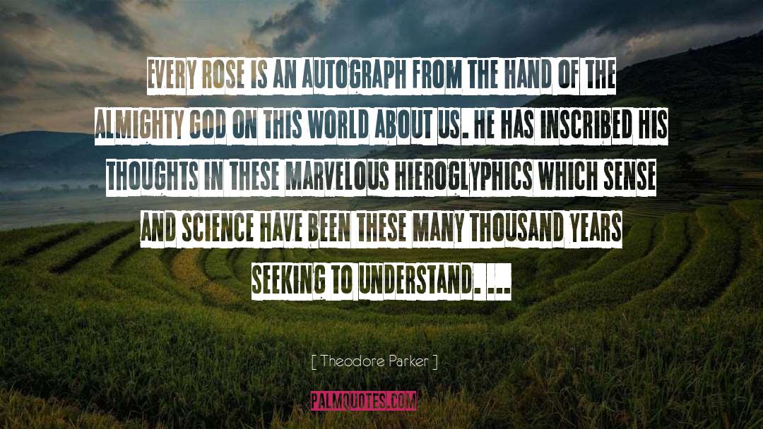 Almighty God quotes by Theodore Parker