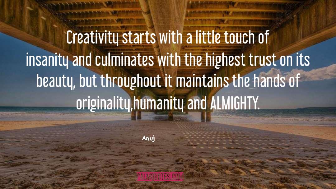 Almighty quotes by Anuj