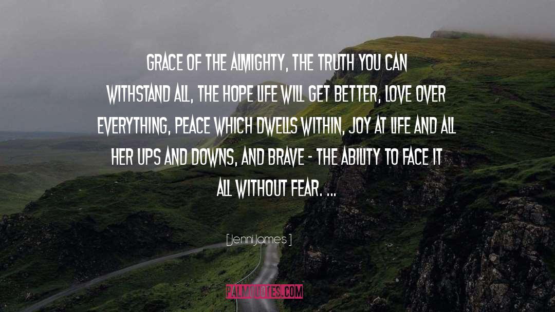 Almighty quotes by Jenni James