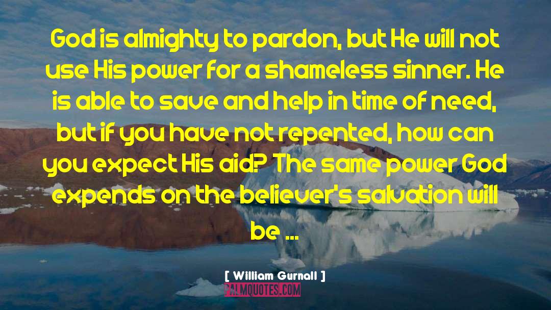 Almighty Support quotes by William Gurnall