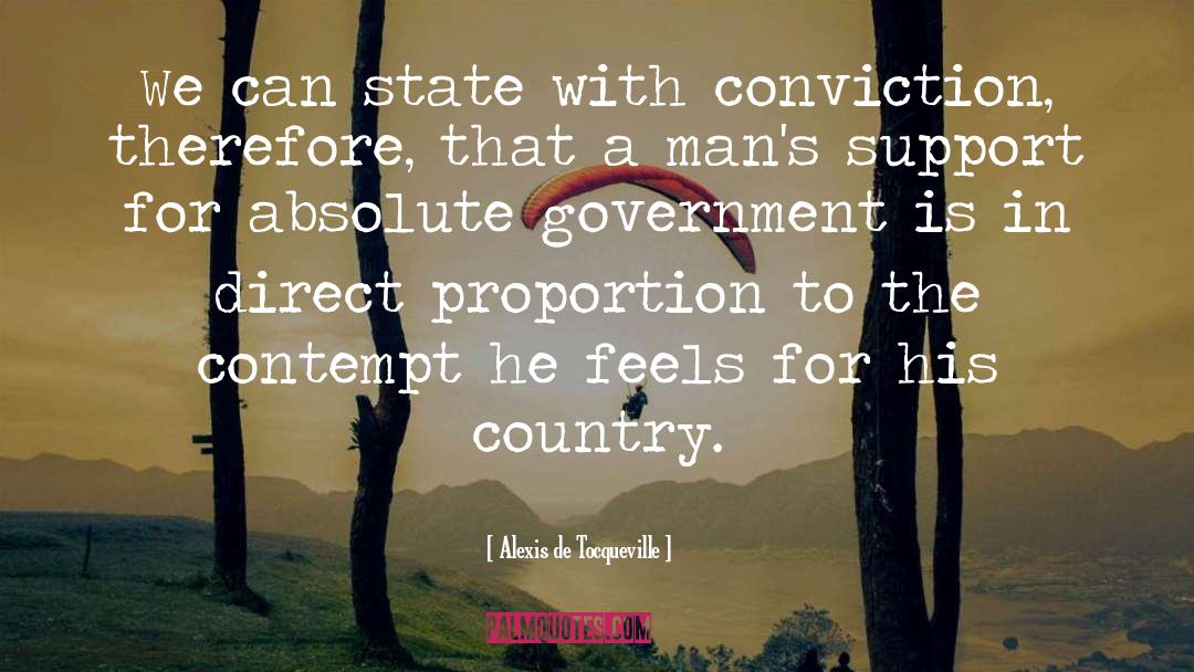 Almighty Support quotes by Alexis De Tocqueville