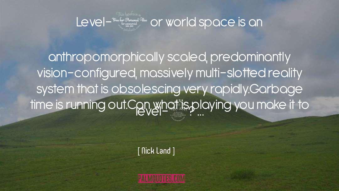 Almod Var Dystopia quotes by Nick Land