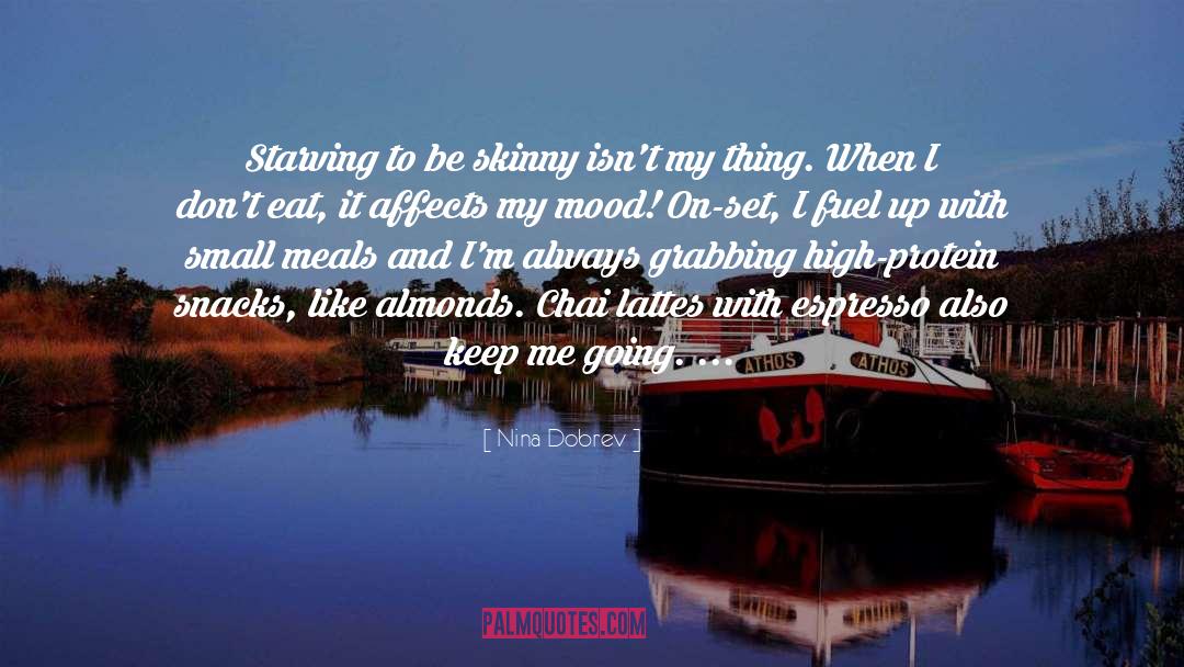 Almonds quotes by Nina Dobrev