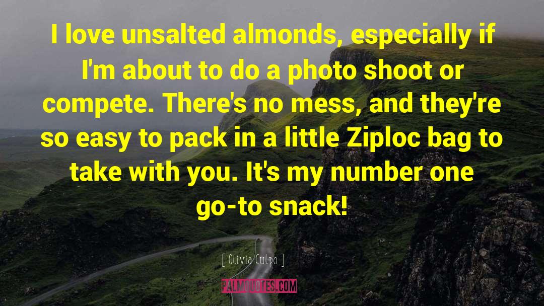 Almonds quotes by Olivia Culpo
