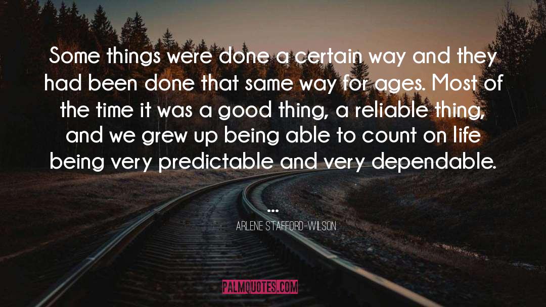 Almonte Lanark County quotes by Arlene Stafford-Wilson