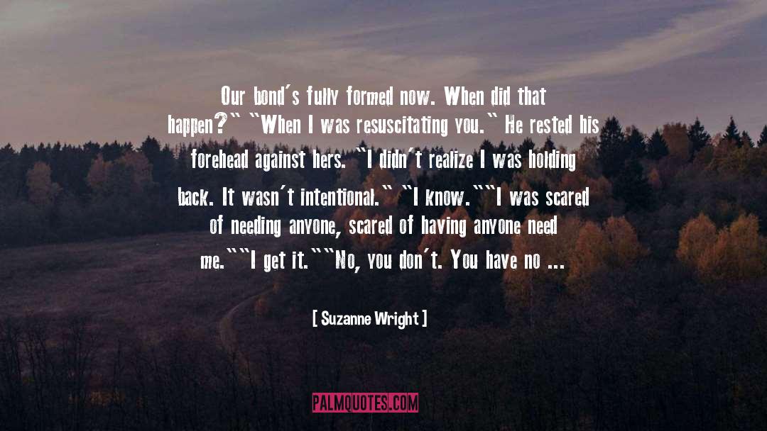 Almost Dying quotes by Suzanne Wright