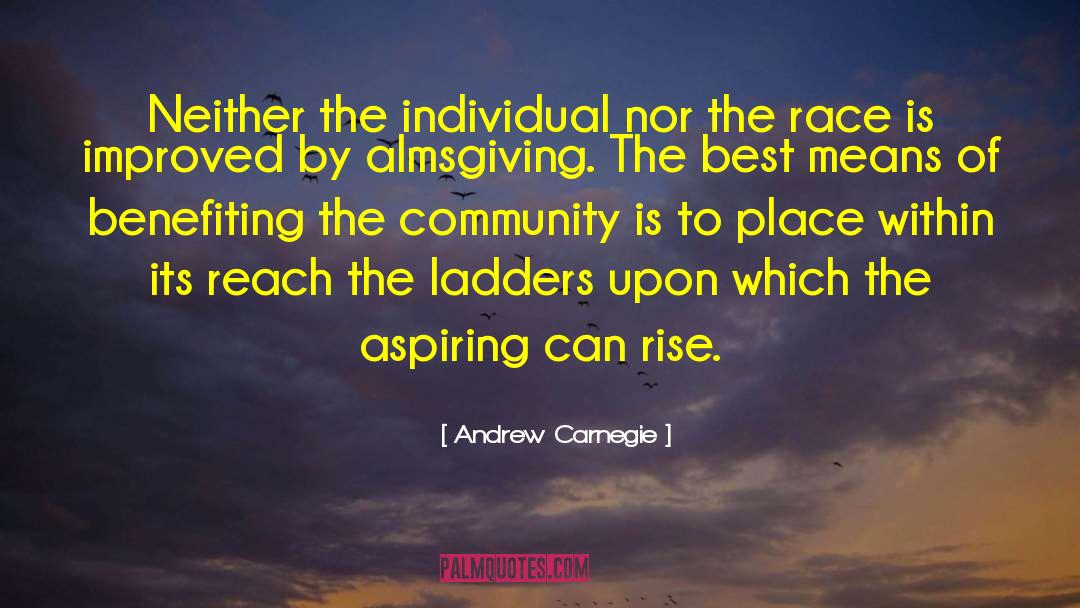 Almsgiving quotes by Andrew Carnegie