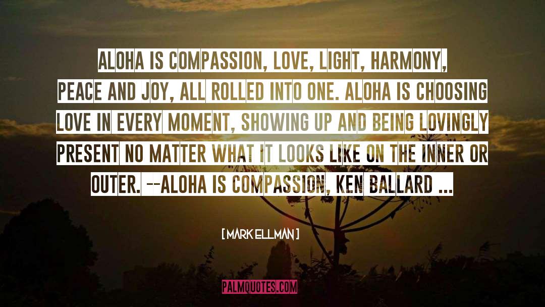Aloha quotes by Mark Ellman
