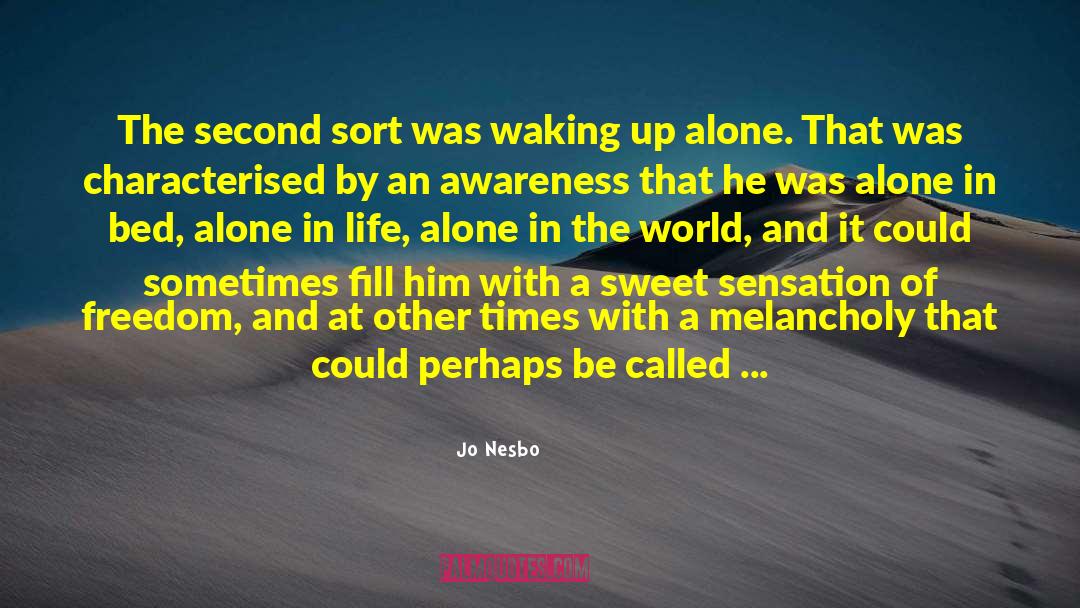 Alone In Life quotes by Jo Nesbo