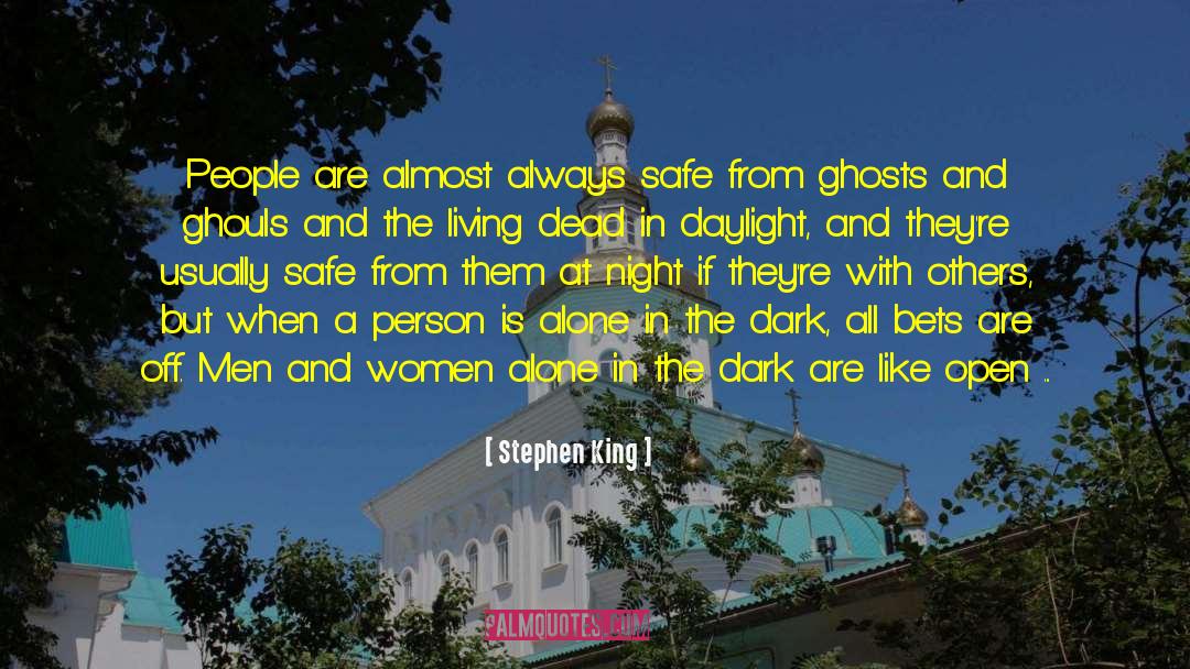 Alone In The Dark quotes by Stephen King