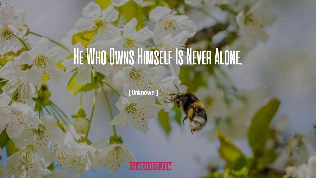 Alone Life quotes by Unknown