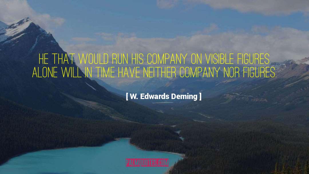 Alone Lonely quotes by W. Edwards Deming