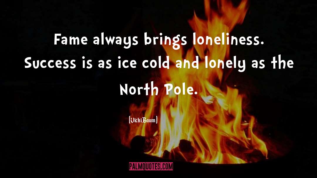 Alone Lonely quotes by Vicki Baum