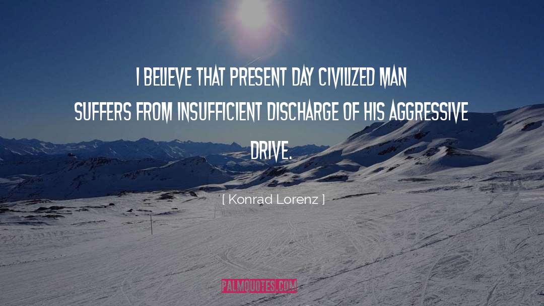 Alone Man quotes by Konrad Lorenz