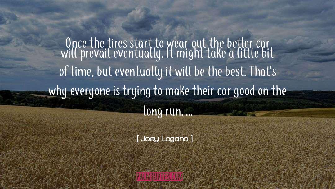 Alone Time Is Good quotes by Joey Logano