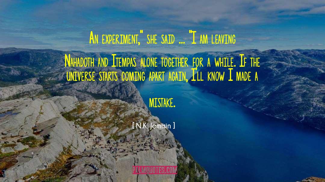 Alone Together quotes by N.K. Jemisin