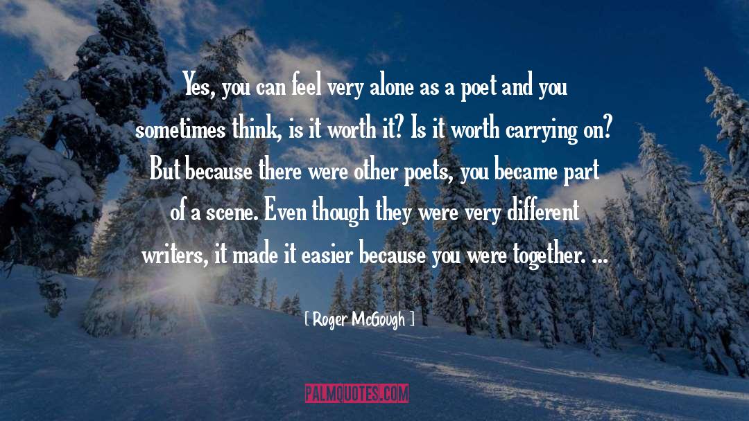 Alone Together quotes by Roger McGough