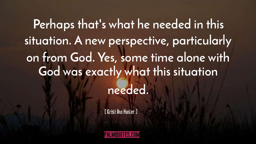 Alone With God quotes by Kristi Ann Hunter