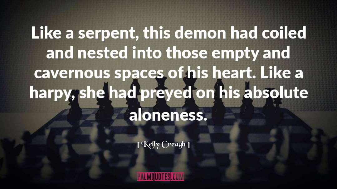 Aloneness quotes by Kelly Creagh