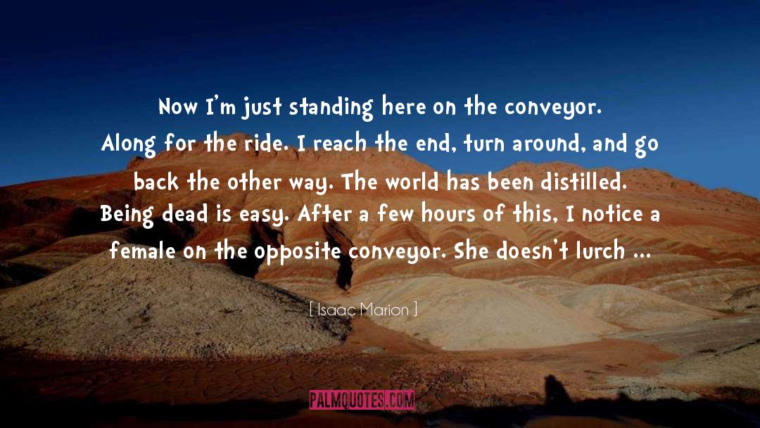 Along For The Ride quotes by Isaac Marion