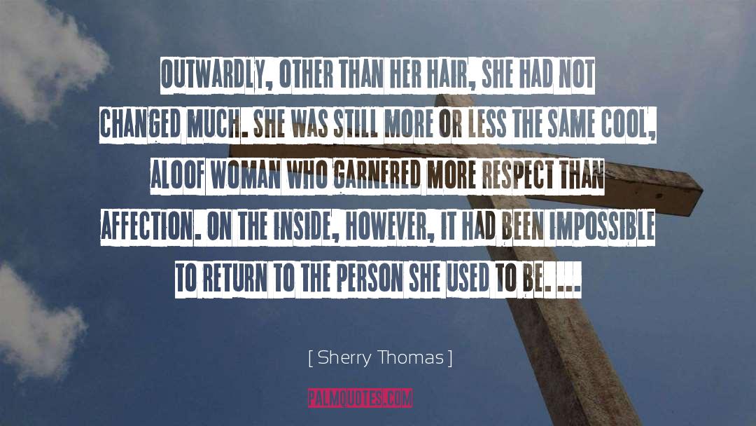 Aloof quotes by Sherry Thomas