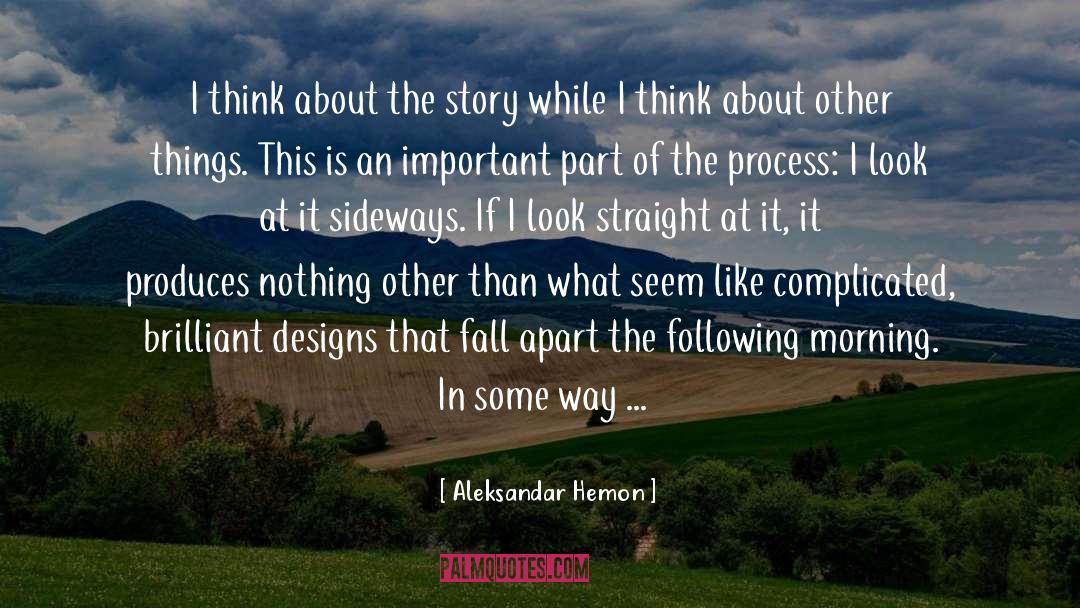 Alpana Designs quotes by Aleksandar Hemon