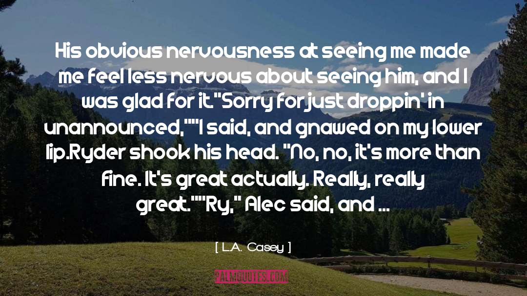 Alpha Cuteness quotes by L.A. Casey