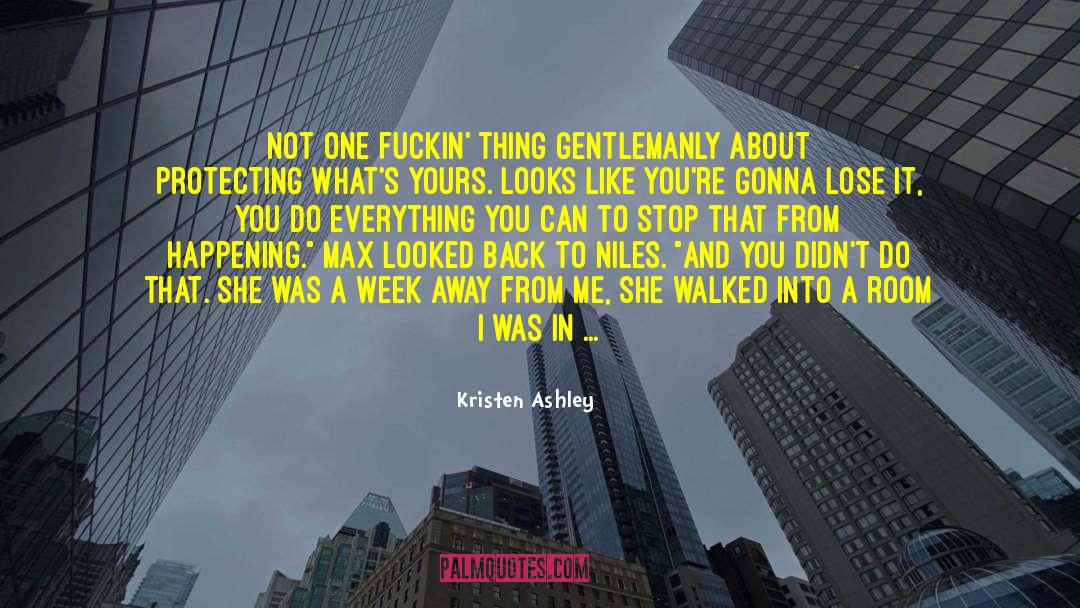 Alpha Male quotes by Kristen Ashley