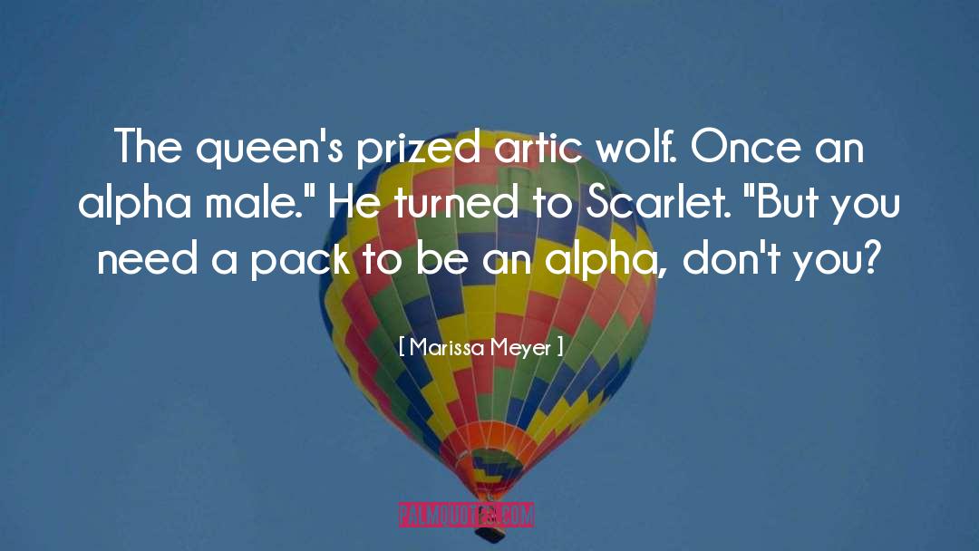 Alpha Male quotes by Marissa Meyer