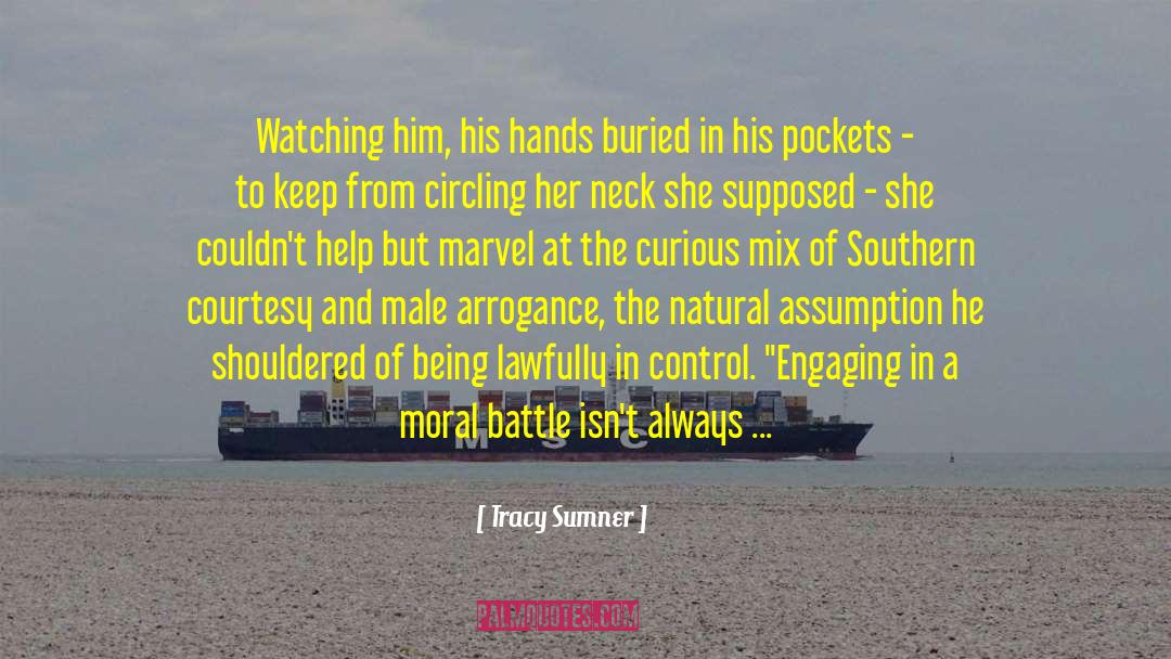 Alpha Male Romance quotes by Tracy Sumner