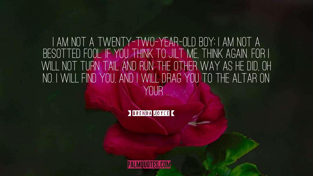 Alpha Male Romance quotes by Brenda Joyce